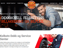 Tablet Screenshot of kolbotnservice.no